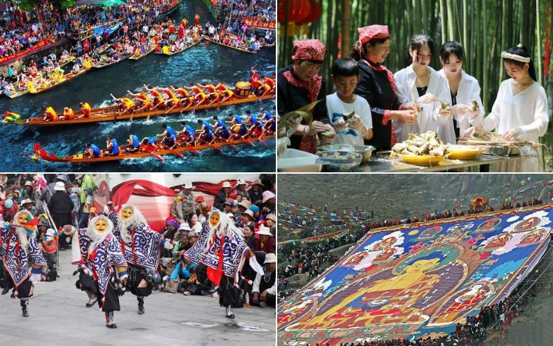 Các hoạt động ở lễ hội tháng 6