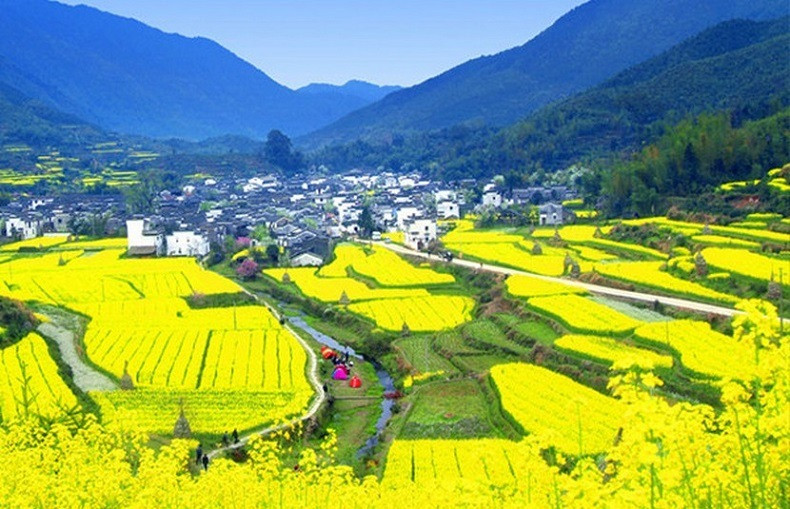 Cảnh sắc ở Giang Tây rất hút khách du lịch 