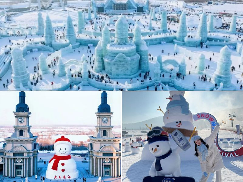 Du lịch Cáp Nhĩ Tân tháng 2 là lựa chọn lý tưởng để ngắm tuyết 