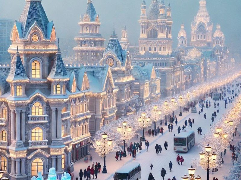 Tháng 4 - Cáp Nhĩ Tân khoác lên mình sắc xuân yên bình và cổ kính.