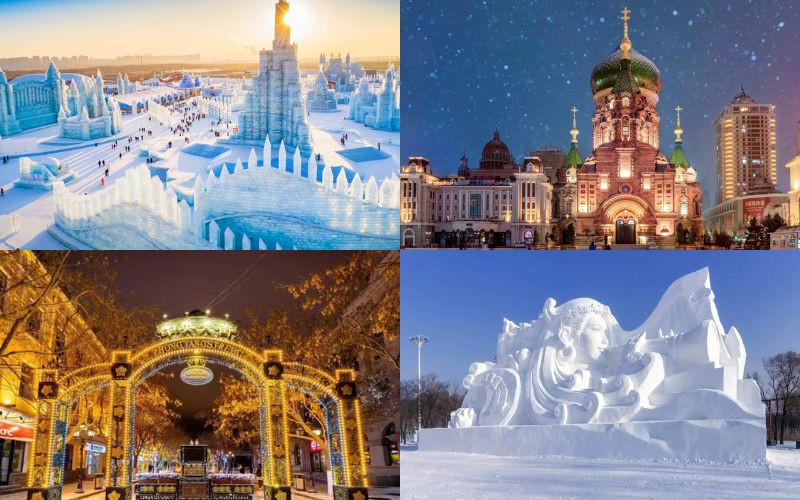 Cáp Nhĩ Tân: Thành phố băng đăng rực rỡ - trở thành lễ hội ánh 