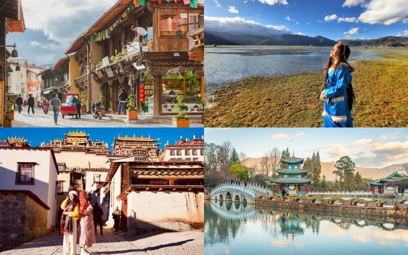 Check in các điểm đến nổi bật trong tour Lệ Giang – Shangri-La