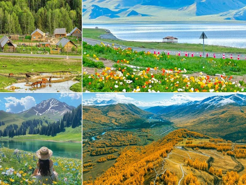 Chiêm ngưỡng vẻ đẹp tuyệt sắc tại Tân Cương