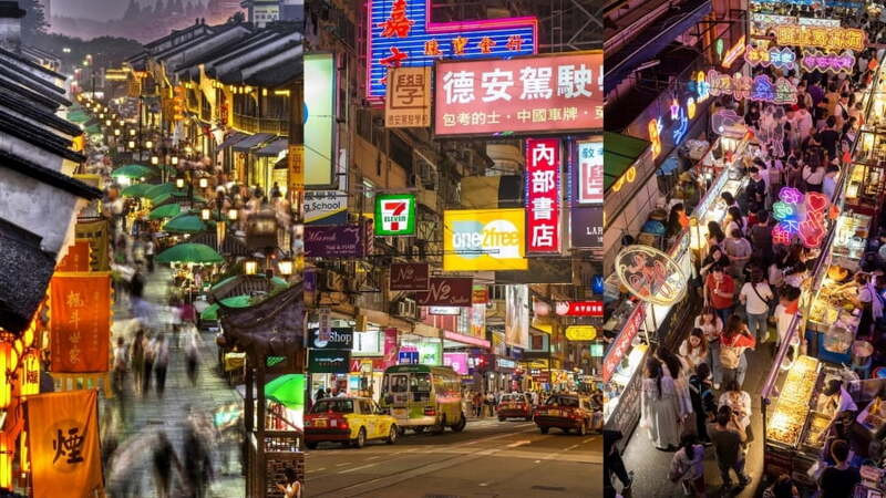 Chợ đêm Wulin ở Hàng Châu