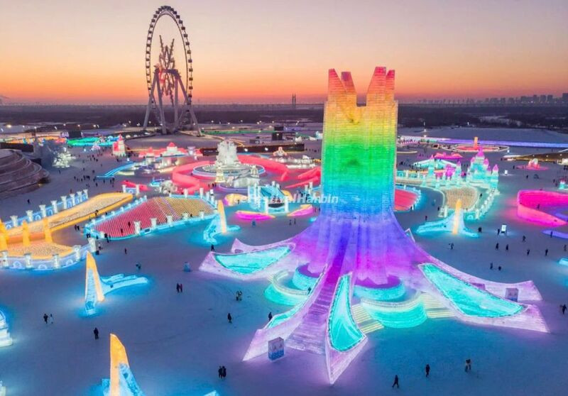 Không gian đa sắc màu của công viên