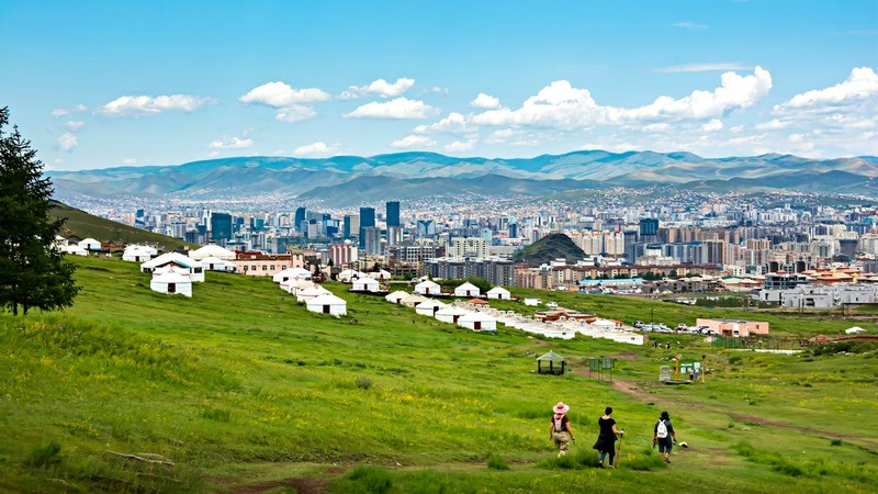 Những thảo nguyên rộng lớn tại Mông Cổ