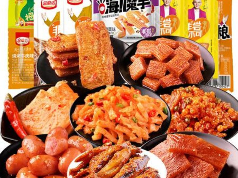 Đồ ăn vặt nội địa Trung - Quà tặng tiện lợi