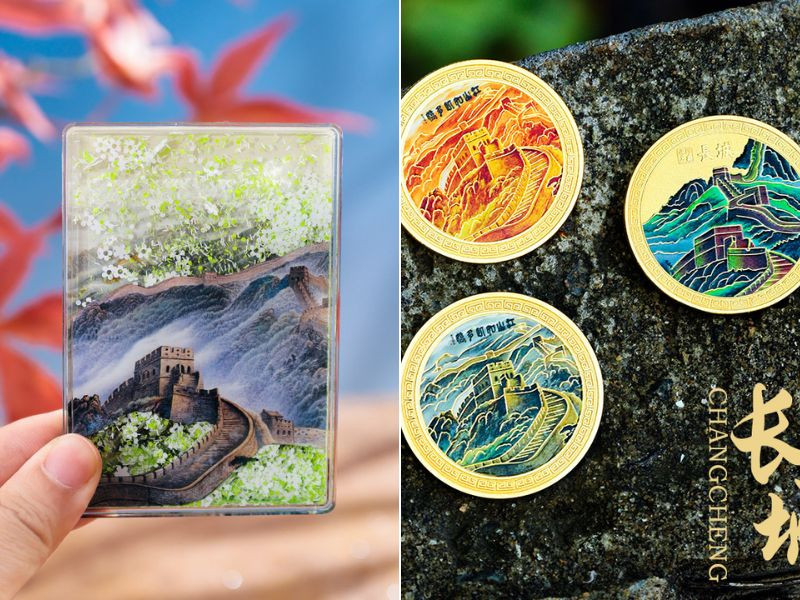 Các sản phẩm đồ lưu niệm in hình Vạn Lý Trường Thành