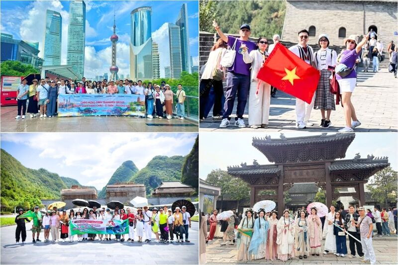 Đoàn khách tham quan Trung Quốc Đoàn khách tham quan Trung Quốc
