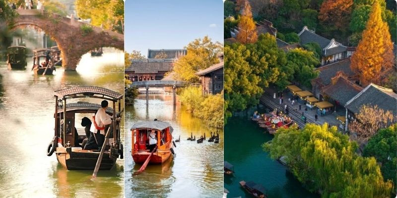 Dòng kênh thơ mộng giữa không gian cổ kính của Ô Trấn
