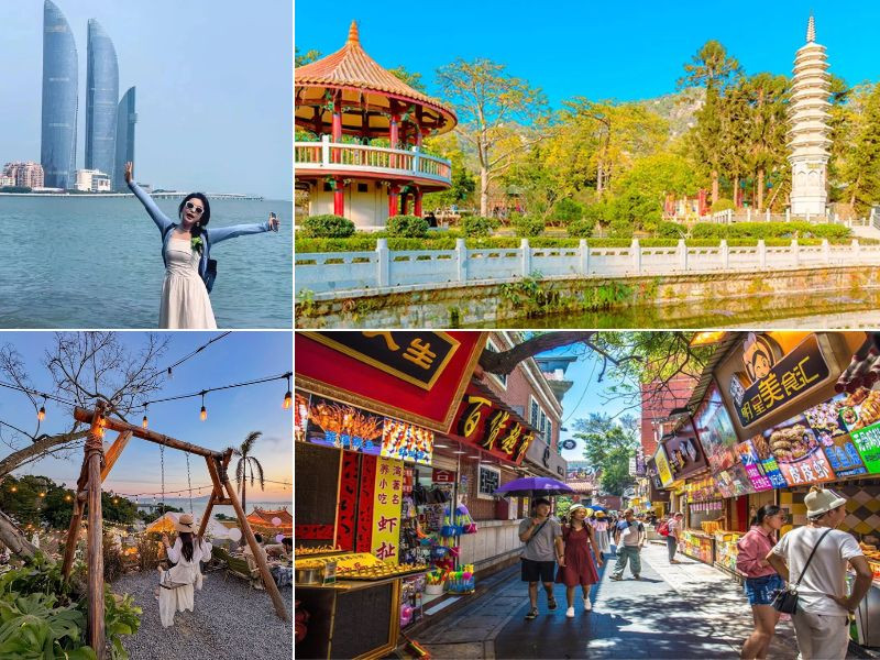 Nhiều điểm đến trong tour Hạ Môn Phúc Kiến ngày 4 