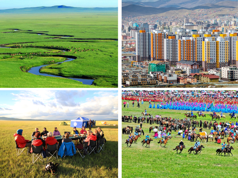 Mùa hè là mùa cao điểm du lịch Mông Cổ