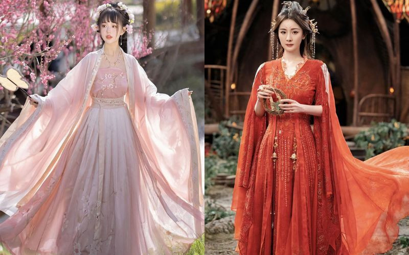 Được trải nghiệm mặc Hanfu và make-up trước tiệc Được trải nghiệm mặc Hanfu và make-up trước tiệc