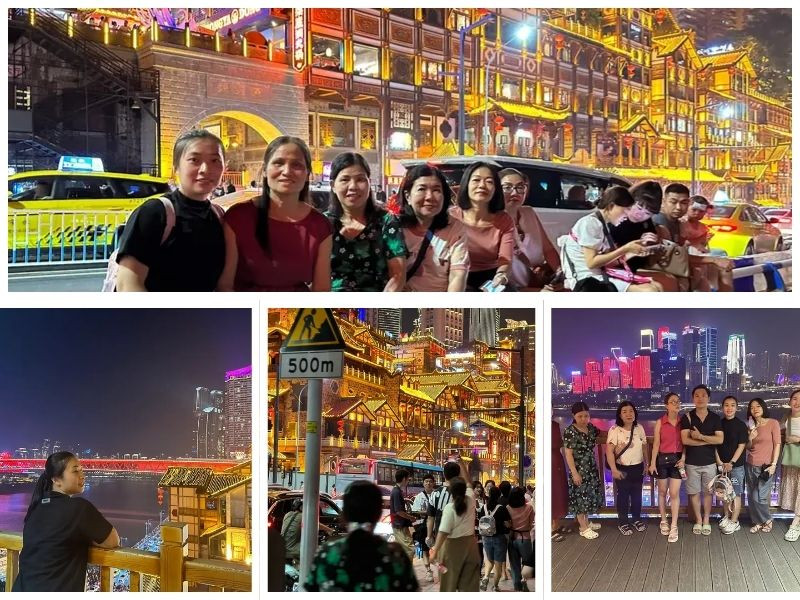 Những góc check-in “triệu like” tại Hồng Nhai Động