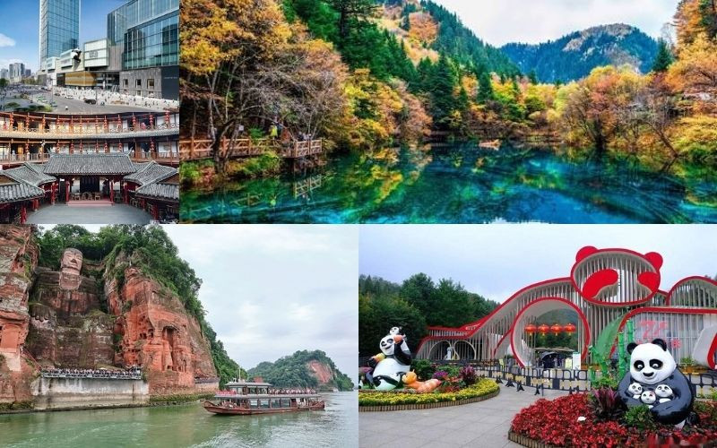 Hành trình đậm màu sắc Tứ Xuyên