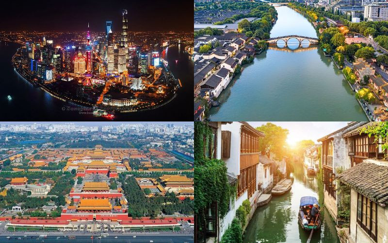 Hình ảnh của các thành phố - Lung linh sắc màu