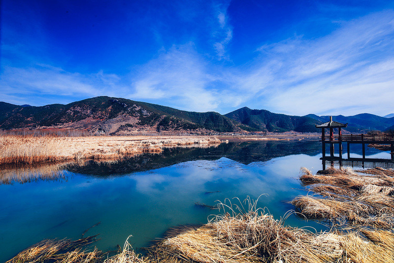 Hồ Lugu quyến rũ tại Lệ Giang