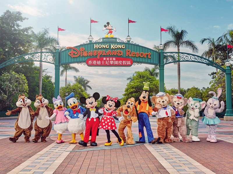 Disneyland tại Hong Kong (Ảnh sưu tầm) Disneyland tại Hong Kong (Ảnh sưu tầm)