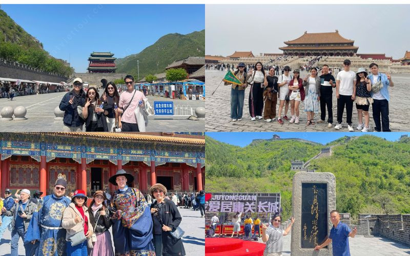 Đoàn khách tour Bắc Kinh tại Đất Việt Tour 
