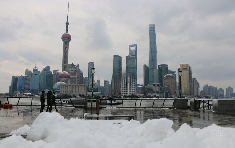 Khung cảnh mùa đông ở Thượng Hải Khung cảnh mùa đông ở Thượng Hải