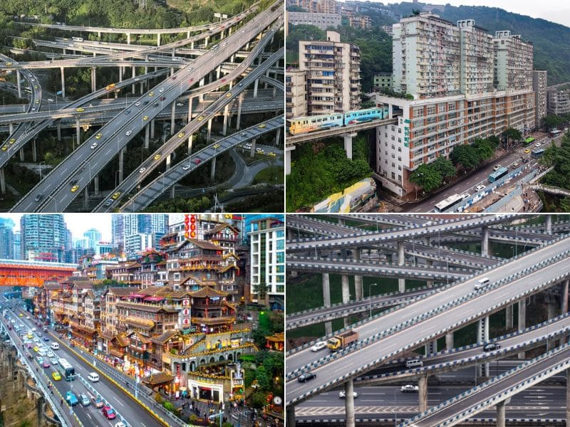 Trùng Khánh sở hữu địa hình độc đáo 
