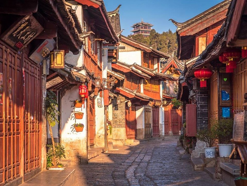 Ngẩn ngơ trước khung cảnh Lệ Giang 