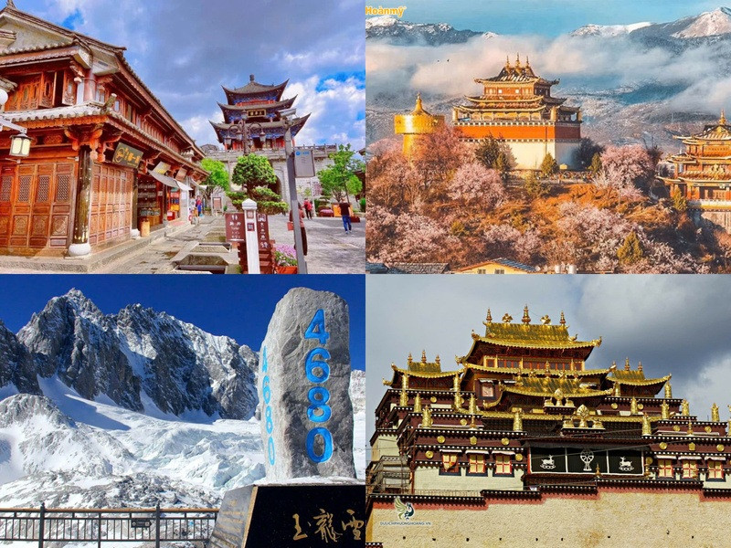 Các điểm đến nổi bật trong tour Lệ Giang – Đại Lý – Shangri-La