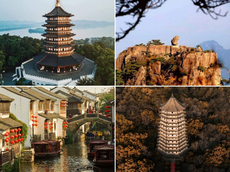 Hàng Châu - nổi bật với kiến trúc các ngôi chùa