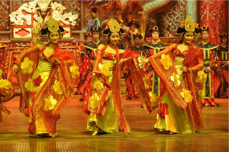 Phân cảnh trong show “Tống Thành Thiên Tình Cổ” 