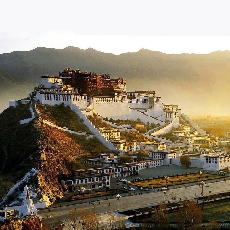 Vẻ đẹp uy nghiêm của cung điện Potala 