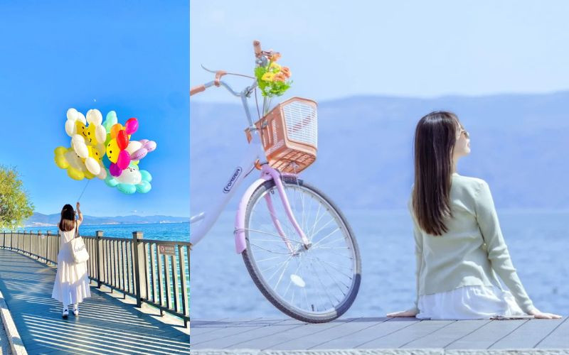 Thả dáng giữa núi trời Đại Lý Thả dáng giữa núi trời Đại Lý