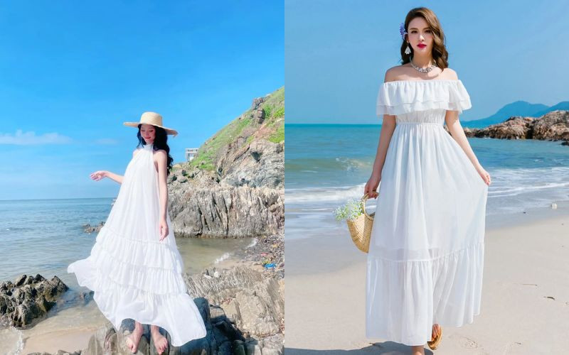 Thanh lịch, nữ tính với gam trắng tinh khôi Thanh lịch, nữ tính với gam trắng tinh khôi