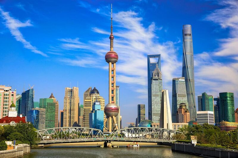 Thành phố Thượng Hải hiện đại, sầm uất