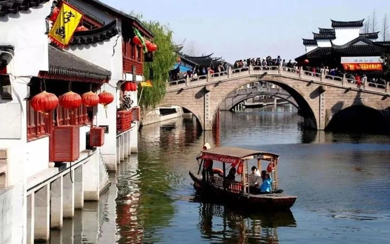 Thất Bảo Cổ Trấn mang nét Giang Nam qua những con kênh Thất Bảo Cổ Trấn mang nét Giang Nam qua những con kênh