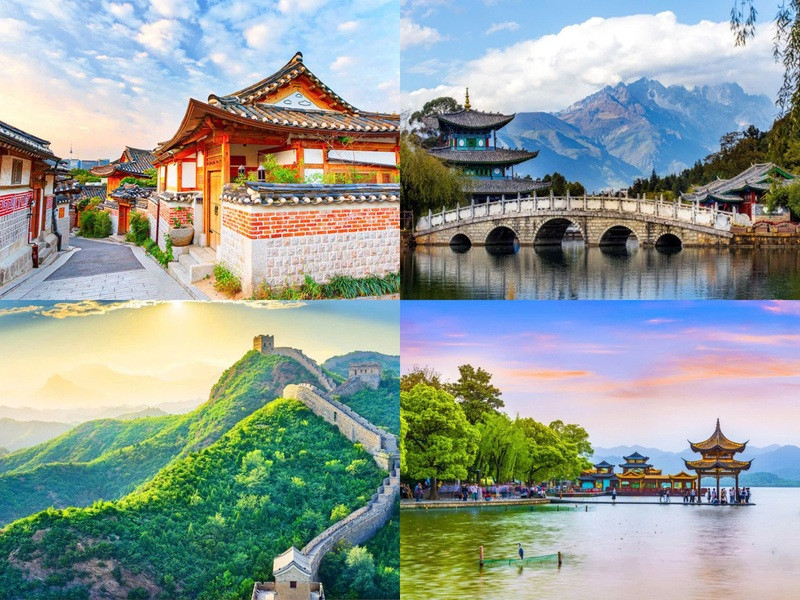 Trung Quốc vào tháng 8 mát mẻ dễ chịu