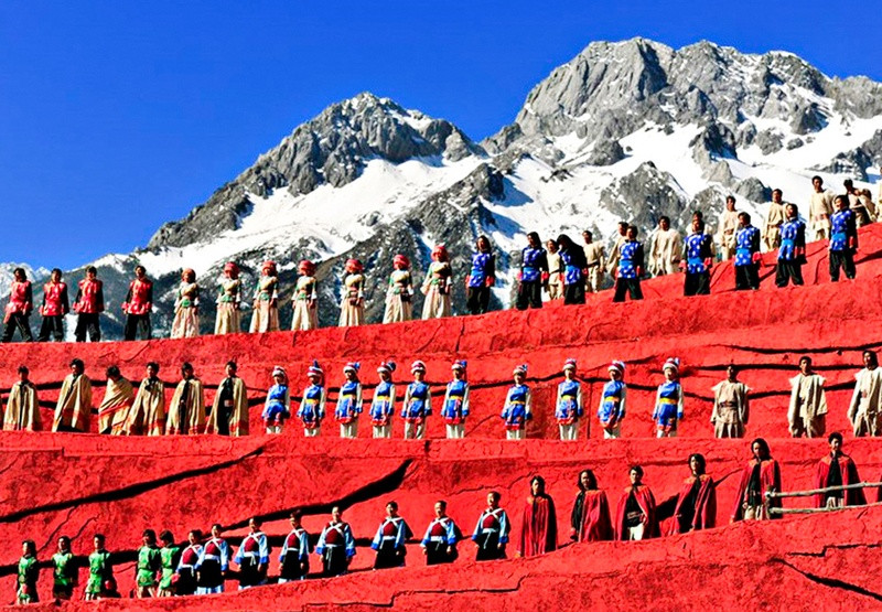 Trải nghiệm show núi tuyết cực ấn tượng