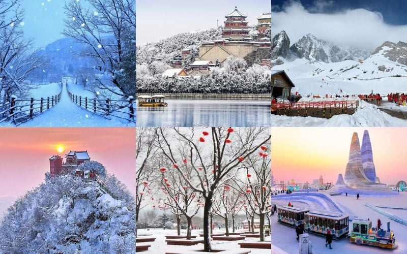Trung Quốc mùa đông thời tiết lý tưởng đi du lịch
