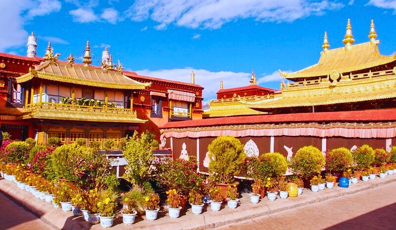 Vẻ đẹp trung tâm tu viện Jokhang