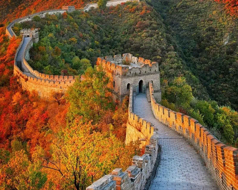 Vạn Lý Trường Thành vào thu 