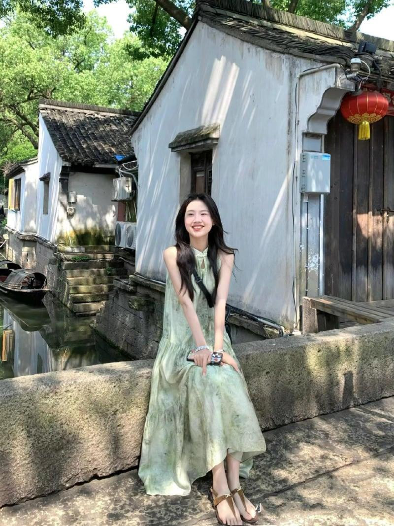 Váy dài maxi nữ tính (Ảnh sưu tầm)