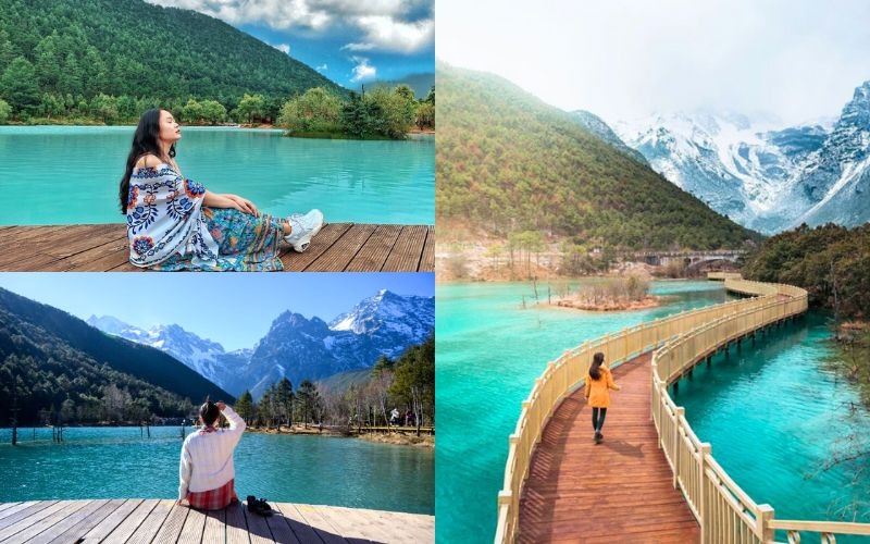 Nét đẹp thơ mộng của Lam Nguyệt Cốc 