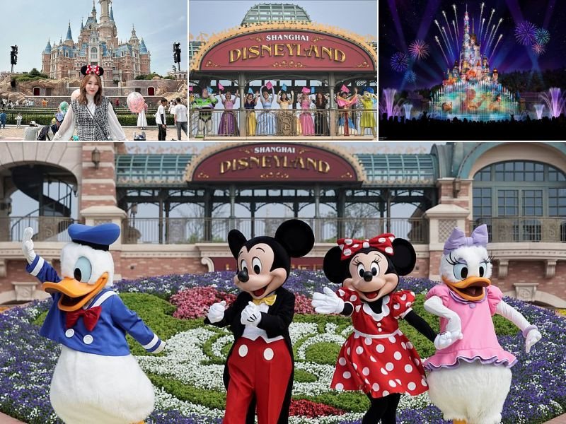 Vui chơi thả ga tại Disneyland Thượng Hải