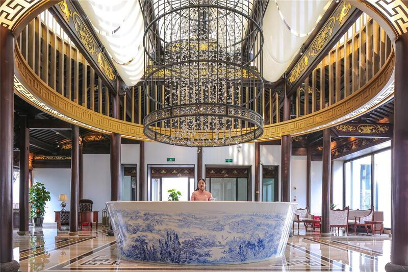 Sảnh khách sạn Waterside Resort