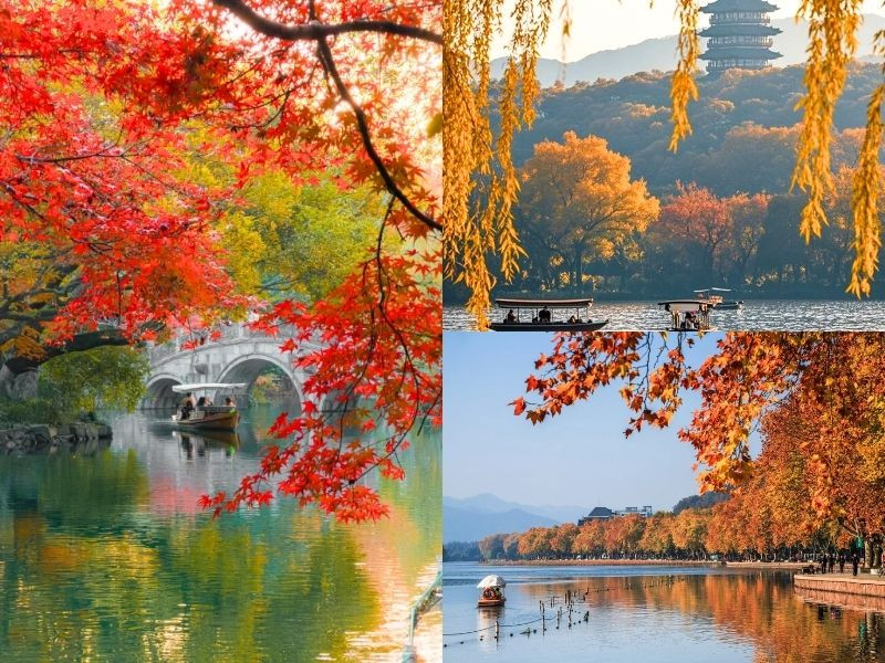 Tây Hồ Hàng Châu vào mùa thu