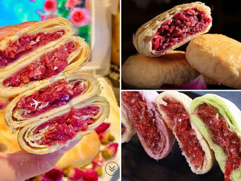 Bánh Hoa hồng cực đẹp mắt và hấp dẫn