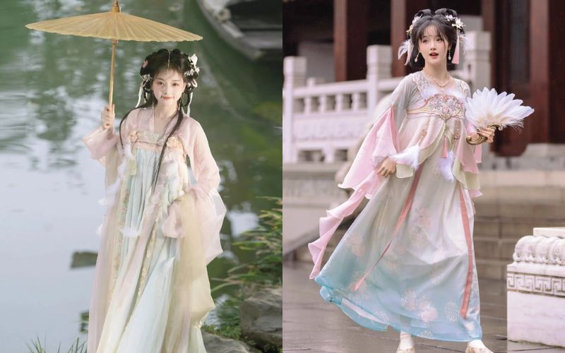 Trải nghiệm chụp ảnh hán phục cổ xưa ở lệ giang 