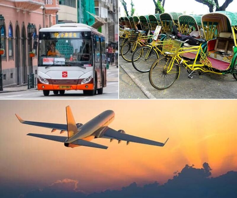 Phương tiện di chuyển đến và đi trong Macau được ưa chuộng nhất