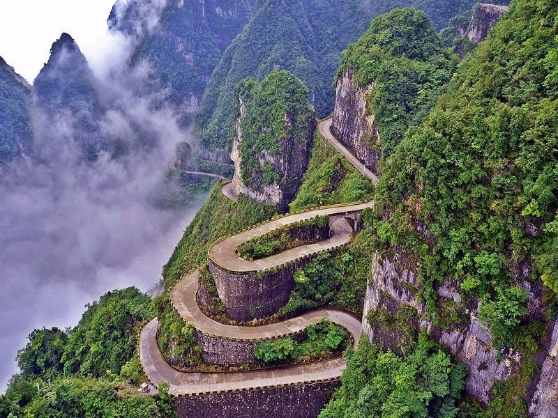 Thiên nhiên hùng vĩ Trương Gia Giới