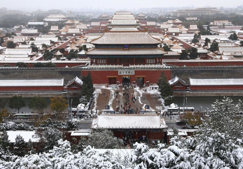 Khung cảnh Bắc Kinh vào mùa đông