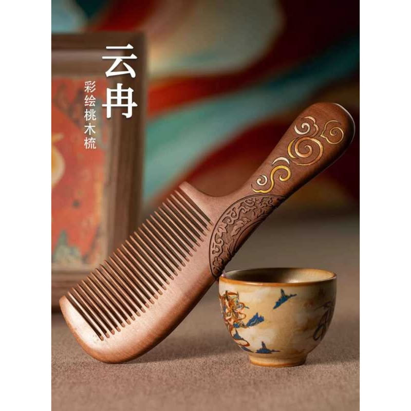 Lược gỗ Đàm Mộc Tượng tinh xảo